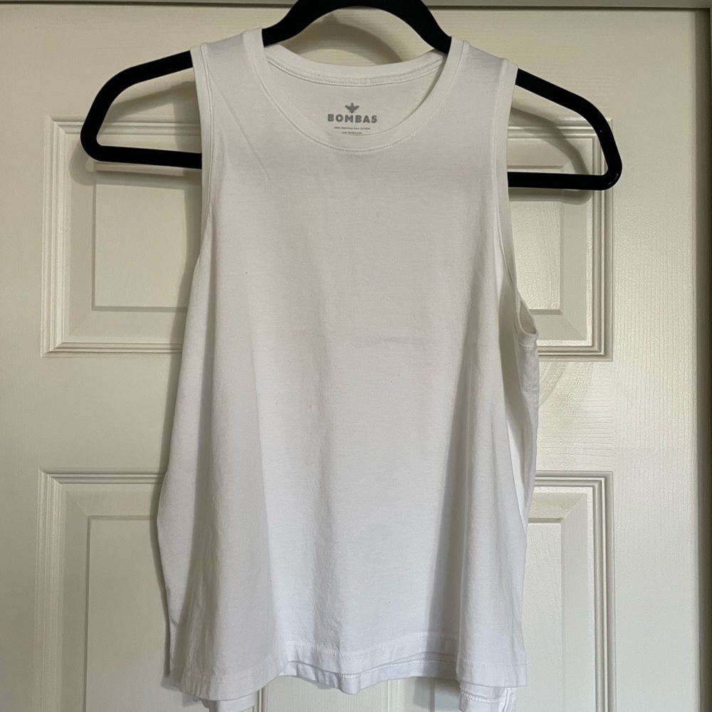 White tank top